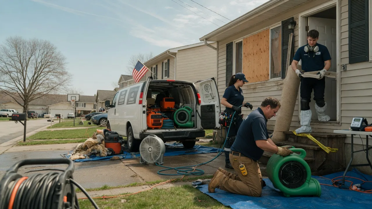 Water Damage Restoration in North Beach, MD near me